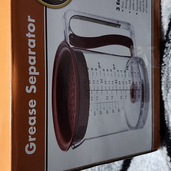 COOK WORKS GREASE SEPARATOR 4 CUPS - Picture 2 of 10